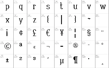 Rutaban font