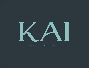 Kai font