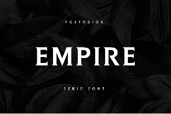 Empire font