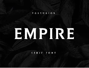 Empire font