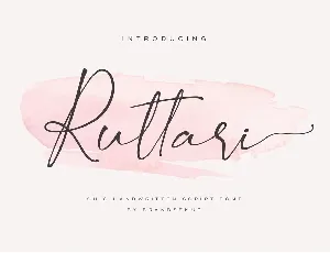 Ruttari font