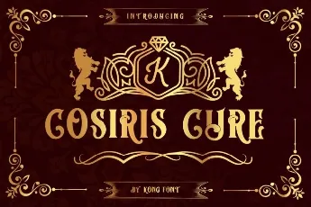 Cosiris Cure Display font