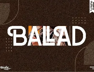 Ballad font