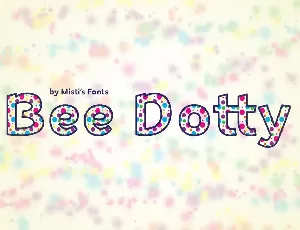 Bee Dotty font