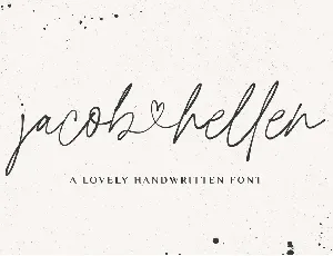 Jacob&Hellen font