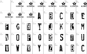 RUBBER STAMP font