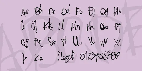 AngstRidden font