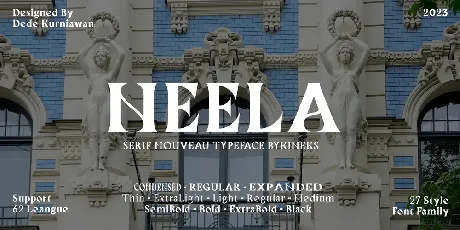 Neela Demo font