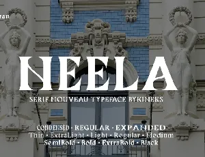 Neela Demo font