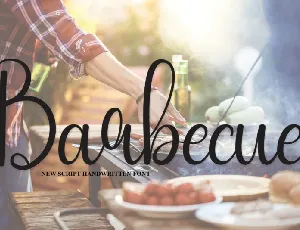 Barbecue Script font