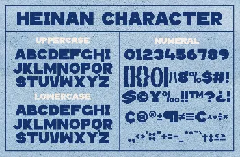 HEINAN font