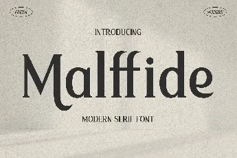 Malffide font