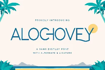 Alochovey font