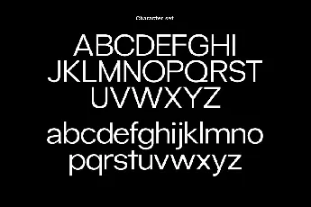 Matte font