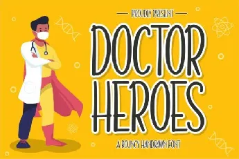 Doctor Heroes Cartoon font