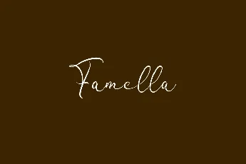 Flanella font