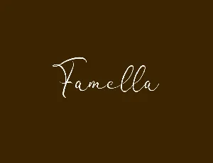 Flanella font