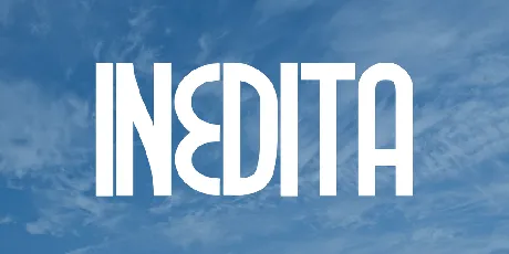 Inedita font