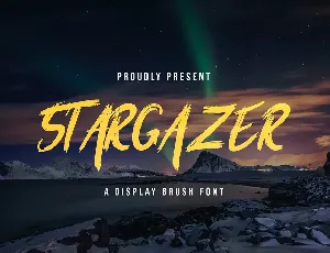 Stargazer font