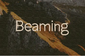 Beaming font