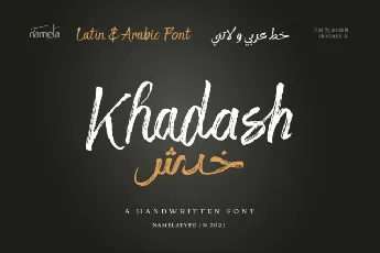 Khadash font