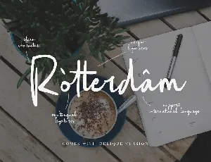 Rotterdam Script font