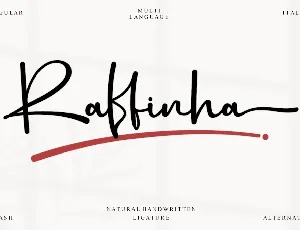 Raffinha - Personal Use font