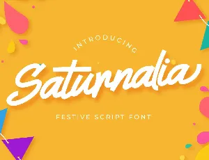 Saturnalia font