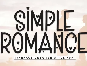 Simple Romance Display font