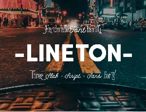 Lineton Family font