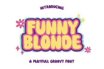 FUNNY BLONDE font