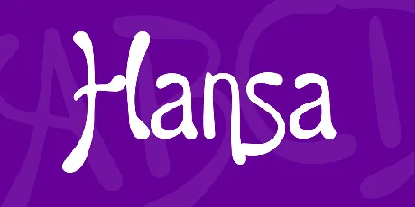 Hansa font