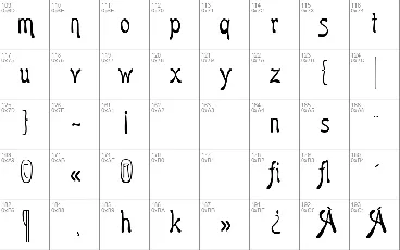 Hansa font