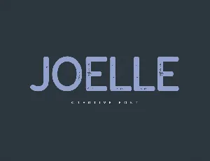 Joelle font