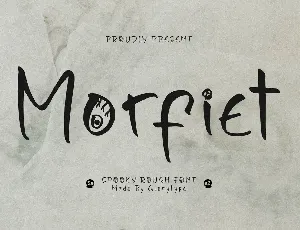 Morfiet font