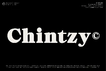 ZT Chintzy font