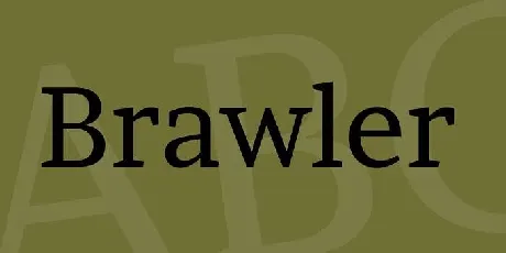 Brawler font