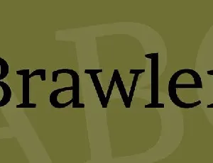 Brawler font