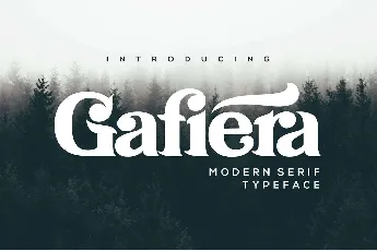 Gafiera font