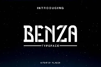 Benza Typeface Free font