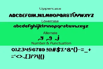 ABIMOTY font