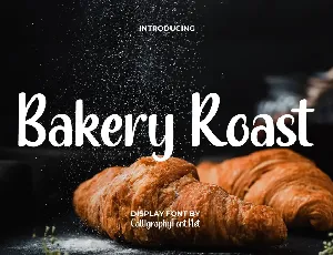 Bakery Roast Demo font