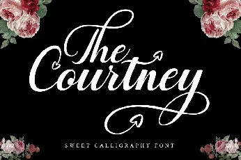 The Courtney font