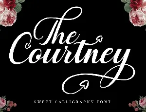 The Courtney font