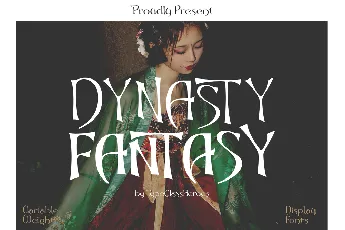 Dynasty Fantasy Demo font