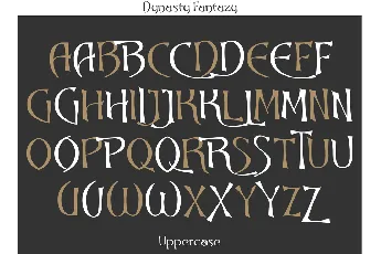 Dynasty Fantasy Demo font