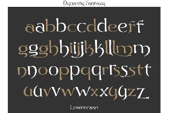 Dynasty Fantasy Demo font