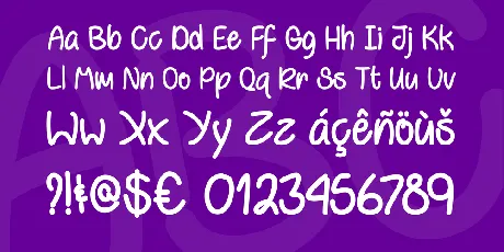 Behind Violet Eyes font