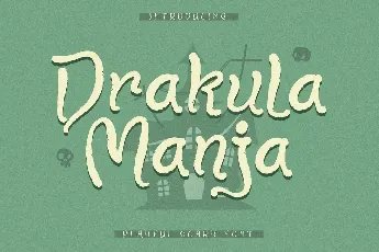 Drakula Manja font