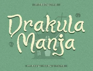 Drakula Manja font